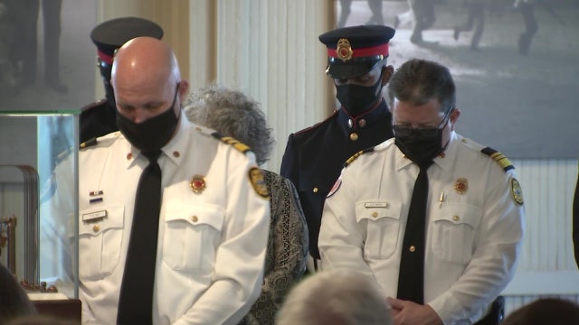 Family, friends honor 2 firefighters shot, killed by ex-firefighter 40 years ago