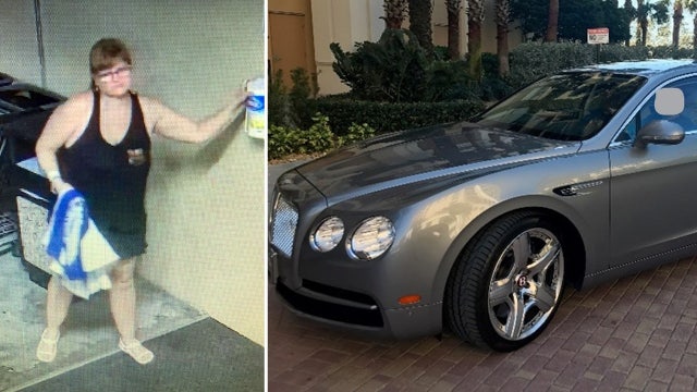 Woman stole Bentley from Clearwater Beach parking garage, police say