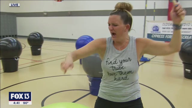 Rock out, get fit, relieve stress with Oldsmar Cardio Drumming