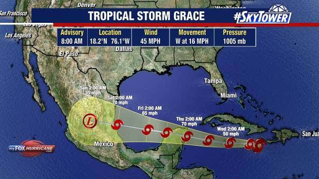 Haiti braces for Tropical Storm Grace as Florida picks up after Fred