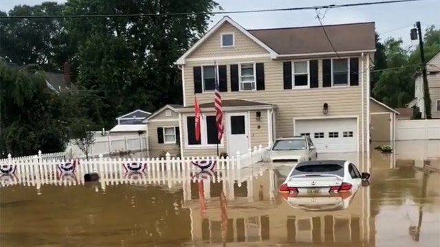 Henri treks slowly across Northeast, bringing threat of inland flooding
