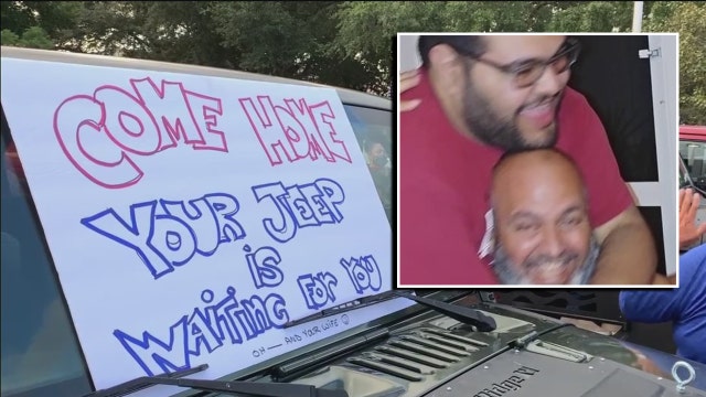 Jeep club rallies around father and son hospitalized with COVID-19