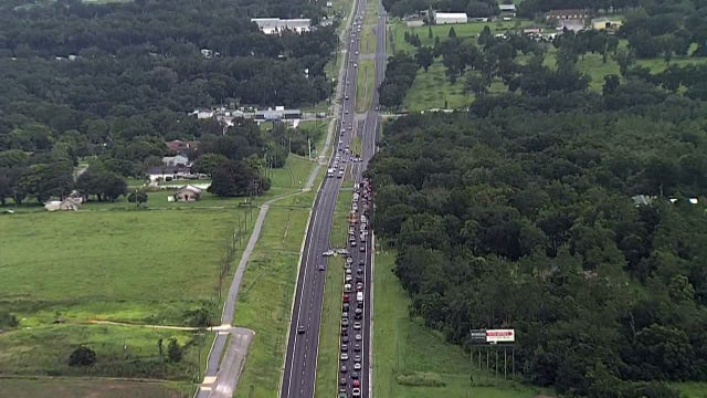 Red-light runner blamed for Dade City crash that injured 6