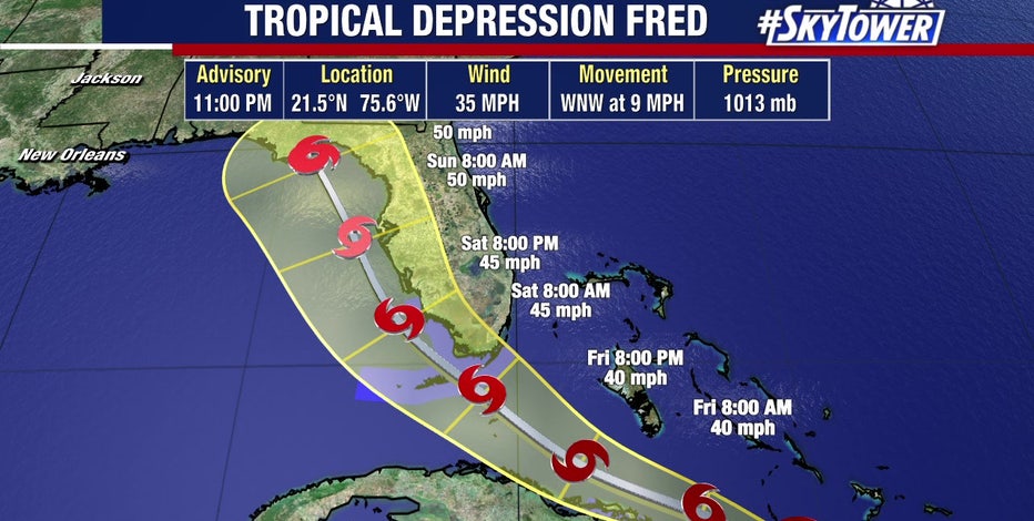 Hurricane' Fred welcome in Blue Jay land