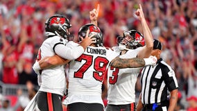 Brady throws for 379 yards, 4 TDs, Buccaneers beat Cowboys 31-29