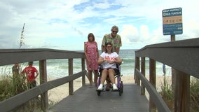 Mobi-mat donation improves Bay Area beach access for those with mobility issues