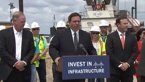 Gov. DeSantis says Florida will make major infrastructure improvements to Tampa Bay area highways