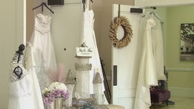 Promotion gives free wedding dresses to front-line workers