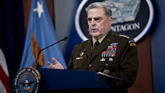 Gen. Milley feared Trump could order China strike, book excerpts reveal