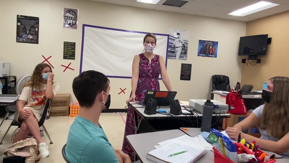 ‘Life is precious’: Teacher uses personal experience to educate students about Sept. 11th