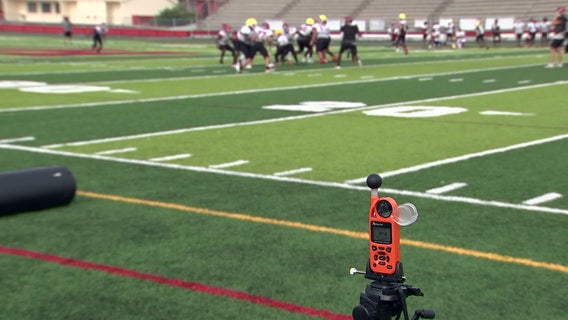 Wet bulb brings safety to Tampa high school football fields