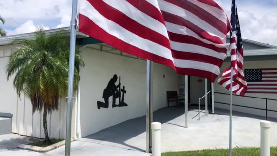 Flags fly in tribute to servicemembers killed in Afghanistan