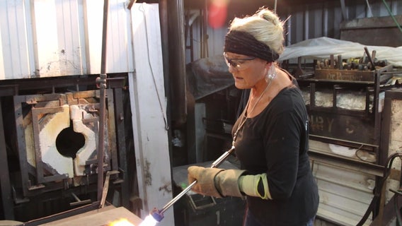 Seminole Heights artist leaves mark on community with glass