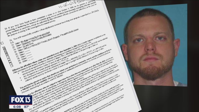 Man on probation for deadly DUI crash arrested for driving on suspended license