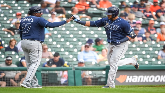 Candelario 2 homers, Tigers walk off Tampa Bay Rays with walk in 11th