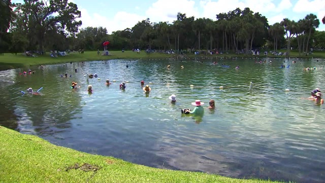 Visitors dip into Florida’s past, soak up healing benefits at Florida’s only warm mineral springs