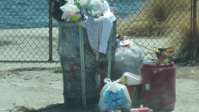 Gandy Beach littering is ‘out of control,’ despite more garbage cans, regular trash pick up days