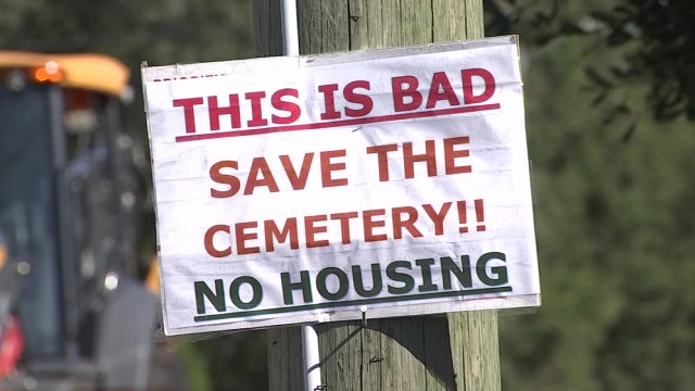Woman fights to keep cemetery for circus, carnival workers from being turned into townhomes
