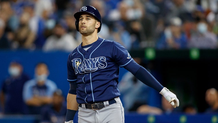 This is a 2021 photo of Kevin Kiermaier of the Tampa Bay Rays