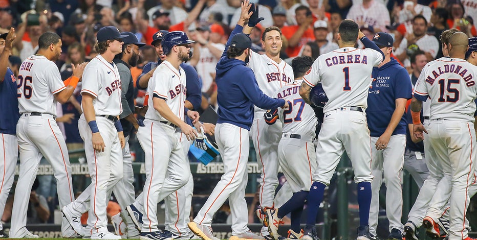 Correa HRs twice, Astros magic number at 1 for AL West
