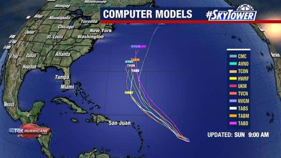 Hurricane Sam intensity could fluctuate, but not a 'U.S. concern'