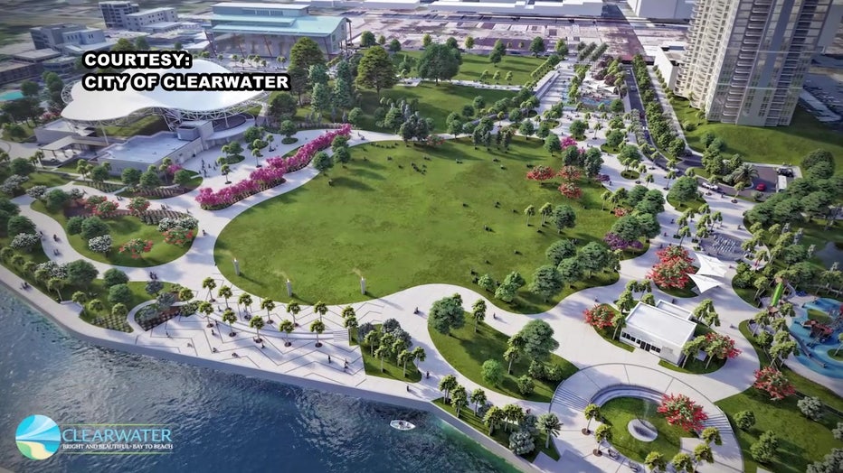 Unveils Plans For New Coachman Park, Landscape Design Clearwater Floor Plan