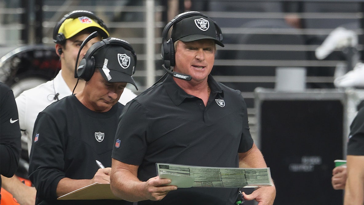 Jon Gruden, former Bucs head coach, resigns as Raiders coach over offensive emails