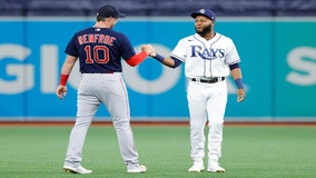 Red Sox flex muscles, power past Tampa Bay Rays 14-6 to even ALDS 1-1