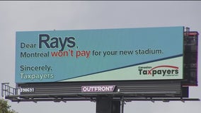 Canadian group sponsors billboard opposing taxpayer-funded Rays stadium