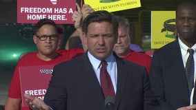 DeSantis calls for special legislative session to ban vaccine mandates in Florida