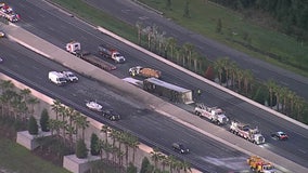 Road Ranger working at I-75 crash site hit by driver that went around traffic cones