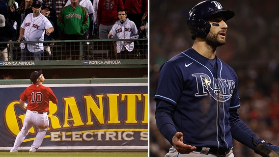 Ground Rule Trouble: Red Sox bounce Tampa Bay Rays in 13 on odd call