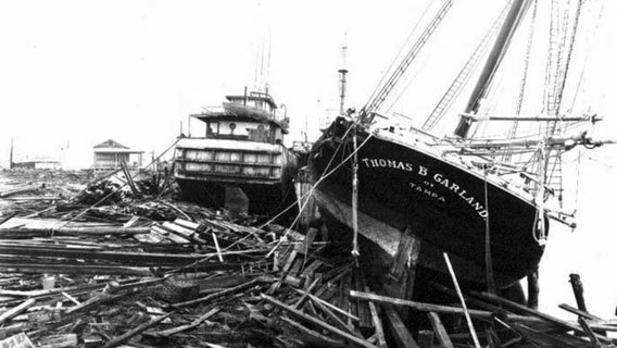 'Once in a lifetime' 1921 hurricane shows devastation Category 3 storm could have on Tampa Bay