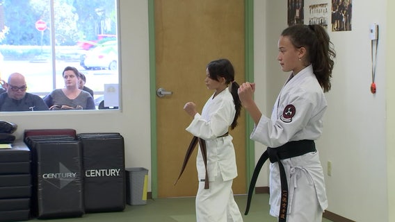 Bay Area sisters take home medals at Junior Olympics karate competition