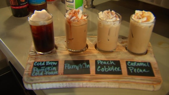 Fall-flavored flights add festive twist to coffee in St. Petersburg