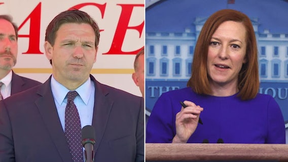 White House says DeSantis' opposition to vaccine mandates will 'make it more difficult to save lives'