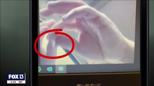 Defendant allegedly caught doing drugs during virtual court hearing