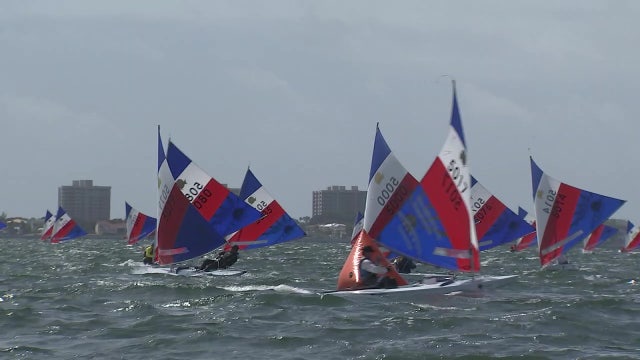 World-champion sailors take to the waters of Sarasota Bay for annual regatta