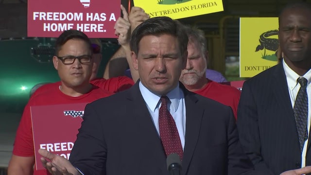DeSantis calls for special legislative session to ban vaccine mandates in Florida