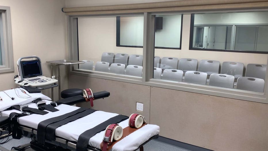 Oklahoma execution chamber edit