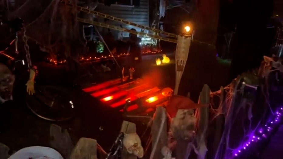 Philly suburb goes all out for haunted house contest