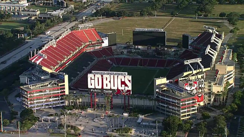 Fun fact: the store I took this in is two hours and thirty minutes from  each TIAA Bank Stadium, Hard Rock Stadium, and Raymond James Stadium. But  one team is missing 