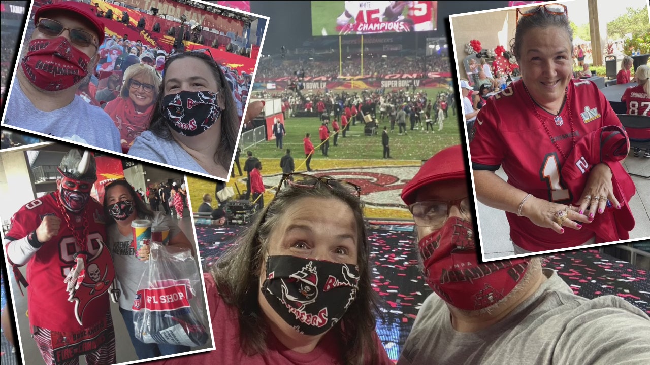 Woman of Red: Local chosen as Bucs Fan of the Year