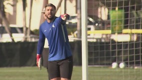 Rowdies goalie Evan Louro, a man of many talents