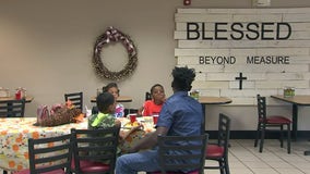 Families grateful for Lighthouse Ministries on Thanksgiving -- and every day