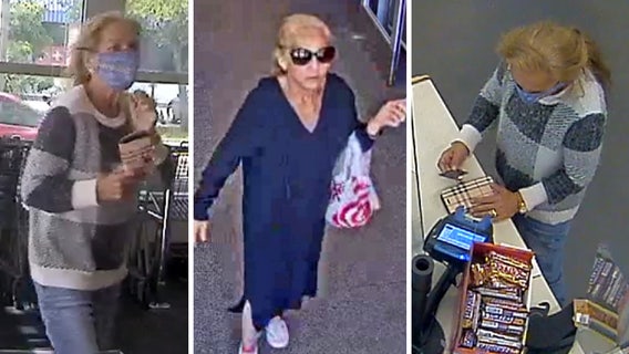 Female pickpocket targeting elderly men around Pinellas, police say