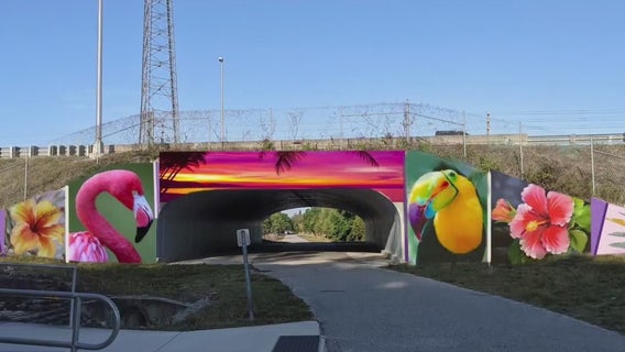 Pinellas Trail transforming into showcase of local mural artists