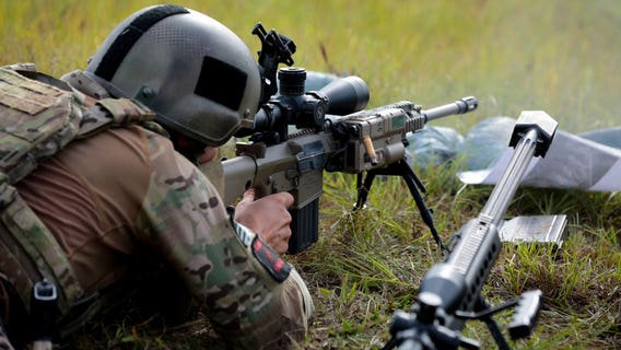 First female soldier graduates from US Army Sniper Course