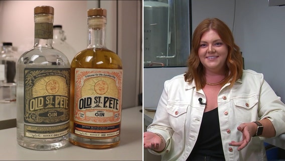 Following grandfather’s footsteps, St. Pete woman applies chemical engineering background at distillery