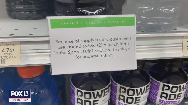 Citing supply-chain issues, Publix puts limits on some items